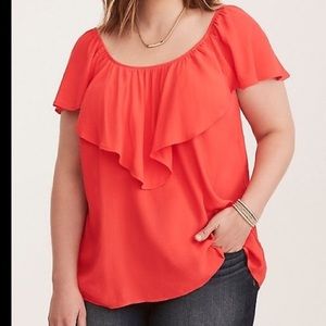 Flutter Sleeve Top